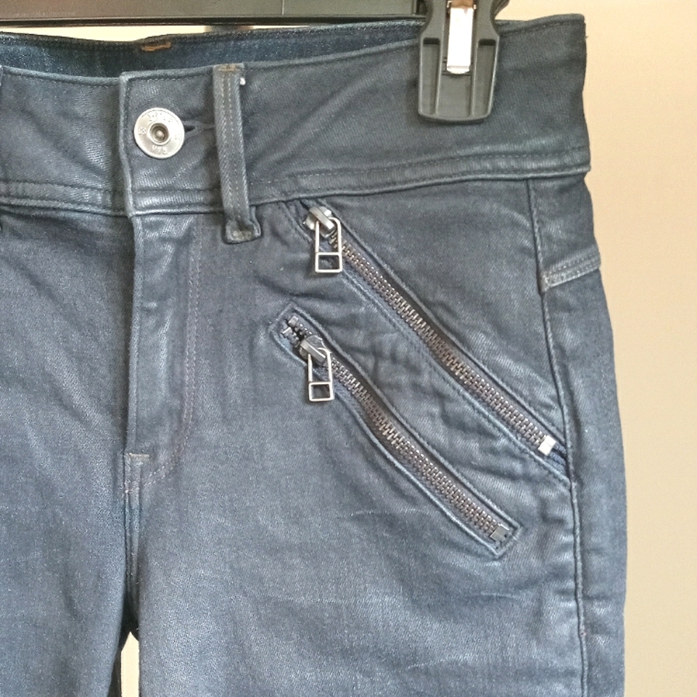 G star Lynn biker mid skinny